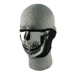 Skull Face Neoprene 1/2 Face Mask