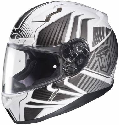 HJC CL-17 Series Redline MC-10 Full Face Motorcycle Helmet