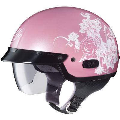 HJC IS-2 Blossom MC8 Shorty Motorcycle Helmet